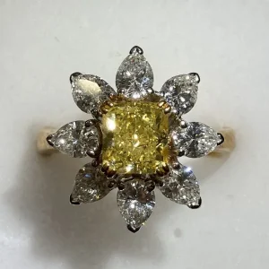 TIFFANY&Co. Buttercup Yellow Diamond Ring