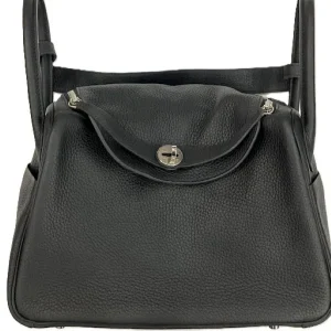 Hermès Lindy Black Taurillon Clemence
