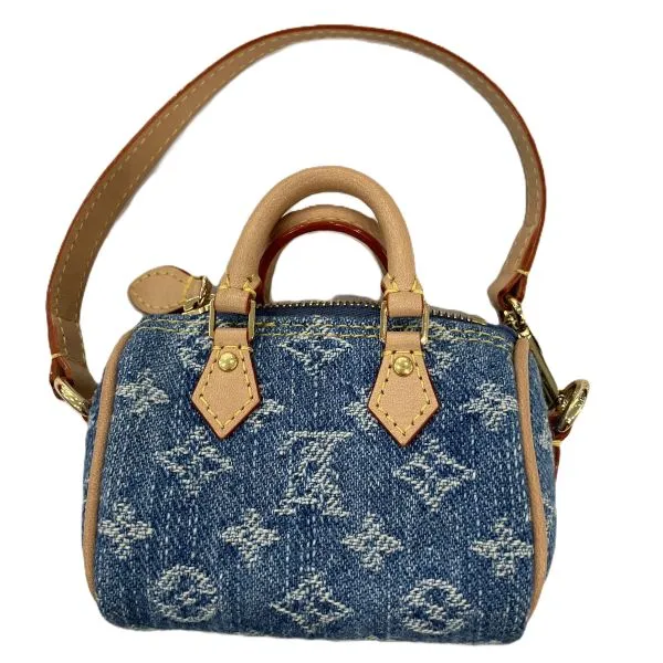 Louis Vuitton Micro Speedy Monogram Denim