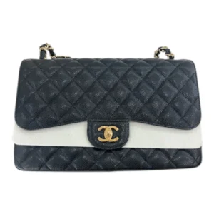 Chanel Matelassé Caviar Skin Gold Hardware