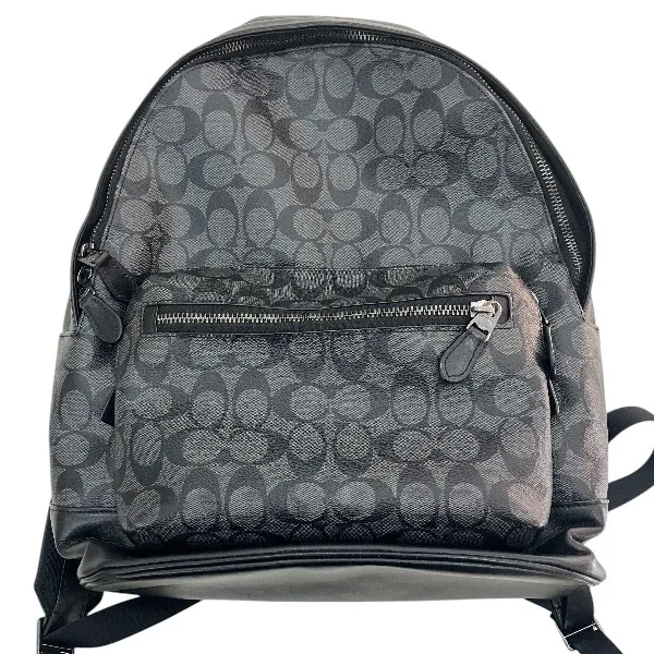 COACH Signature Backpack Black