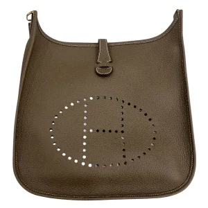 Hermès Evelyne Shoulder Bag Taurillon Clemence Leather
