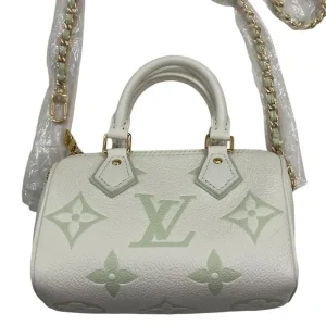 Louis Vuitton Monogram Empreinte Nano Speedy Handbag