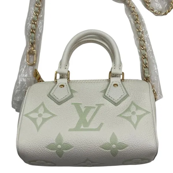 Louis Vuitton Monogram Empreinte Nano Speedy Handbag