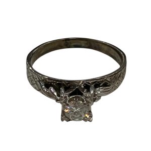 Sv Diamond Ring