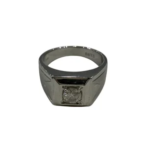 Sv Diamond Ring