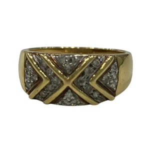 K18 Diamond Ring