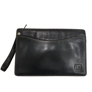 Dunhill Clutch Black Leather