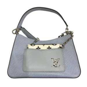 LOUIS VUITTON Marelle Epi Leather Blue