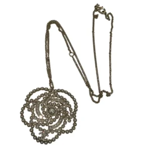 CHANEL Camellia Diamond Necklace