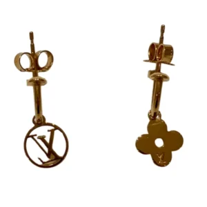 LOUIS VUITTON Bookle D'Oreille Bloom Drop Earrings